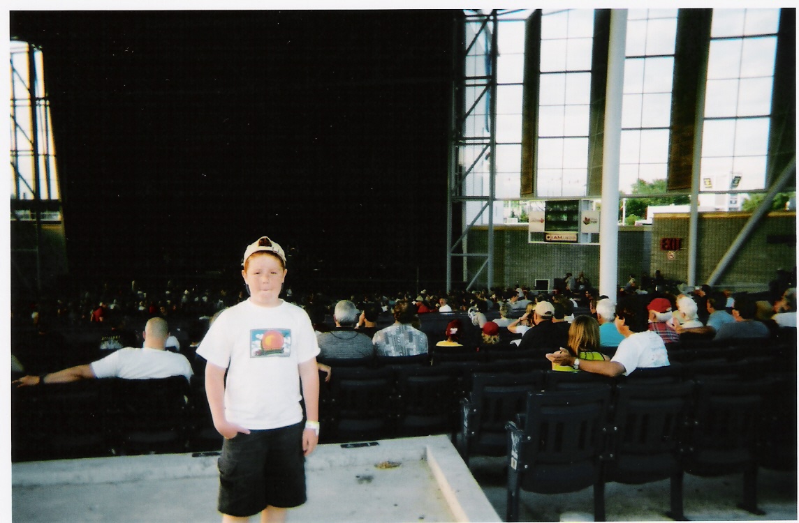 My son at his first ABB concert last summer in Toronto.